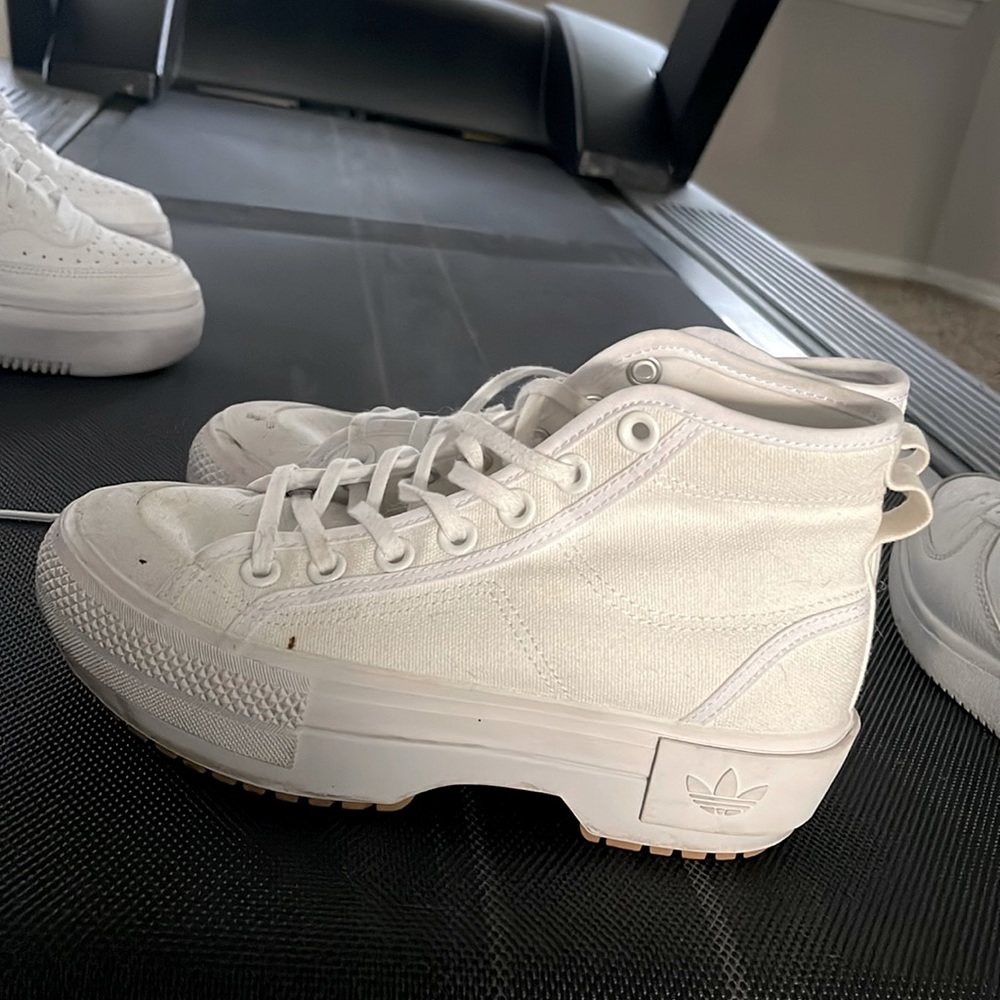 ADIDAS NIZZA TREK SNEAKER BOOTS White GZ8858 US Women's Shoes Sizes 6